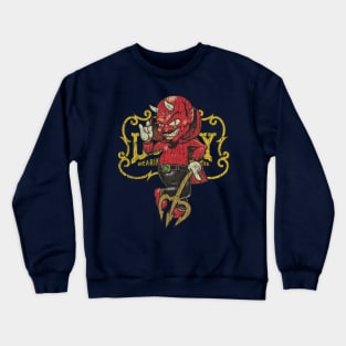 Lucky Bearings Devil 1995 Crewneck Sweatshirt